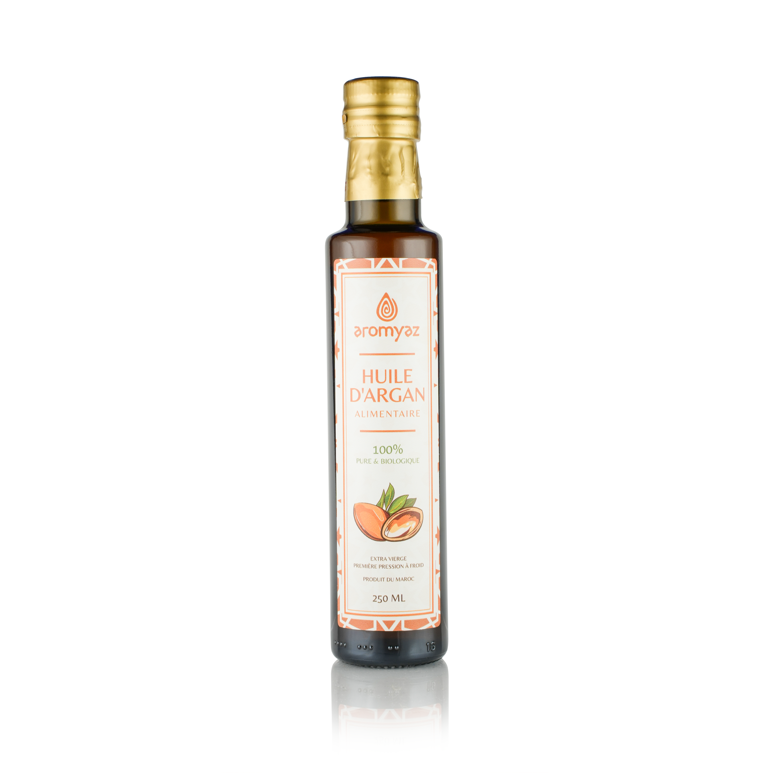 Huile d’Argane Bio Alimentaire Extra Vierge 250ml
